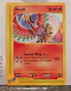 Pokemon TCG 2002 Scan-Tastic Spectacular Ho-oh and Rapidash Promos Sealed - Image 2