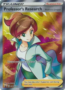 PROFESSOR'S RESEARCH SWSH152 SWORD & SHIELD POKEMON (FULL ART PROMO, NM) - Image 1