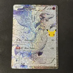 Reshiram 113/114 Celebrations: Classic Collection Holo Pokemon - Image 1
