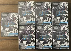 Pokemon TCG SV10.5 Black Bolt Sealed Booster Bundle Lot - 7 Bundles - Image 1