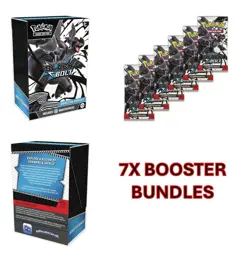 Pokemon TCG SV10.5 Black Bolt Sealed Booster Bundle Lot - 7 Bundles - Image 2