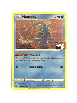 Manaphy 041/172 Prize Pack Series 3 Brilliant Stars Variant Pokemon TCG NM - Image 1