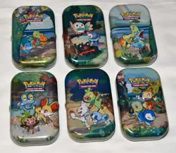 Pokemon Celebrations 25th Anniversary Mini Tin Lot of 6 (Fast Shipping!) Sinnoh - Image 2