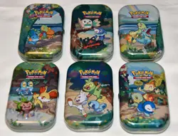 Pokemon Celebrations 25th Anniversary Mini Tin Lot of 6 (Fast Shipping!) Sinnoh - Image 3