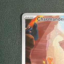 2023 Pokemon Charmander 168/165 Scarlet Violet 151 Illustration Rare Holo NM - Image 2