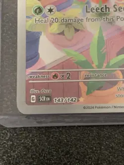 Pokemon TCG: Bulbasaur 143/142 Illustration Rare Sv07: Stellar Crown Holo (NM) - Image 2