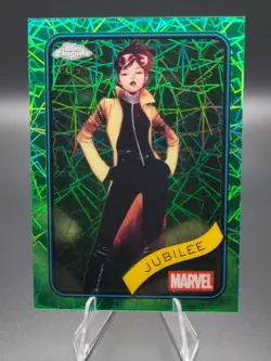 JUBILEE 2025 TOPPS CHROME MARVEL GREEN LAZER REFRACTOR 83/99 #131 - Image 1