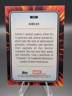 JUBILEE 2025 TOPPS CHROME MARVEL GREEN LAZER REFRACTOR 83/99 #131 - Image 2