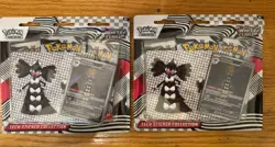 Lot Of 2 Pokemon White Flare 3-Pack Tech Sticker Collection SV10.5 - Image 1