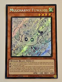 Yugioh Mulcharmy Fuwalos Super Rare RA04-EN050 Near Mint - Image 1