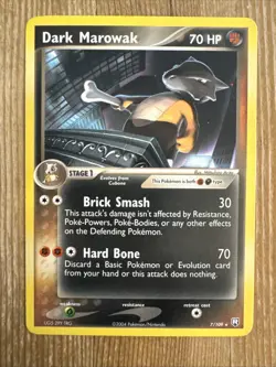Dark Marowak - EX Team Rocket Returns Theme Deck 7/109 - Rare Pokemon Card - VLP - Image 1