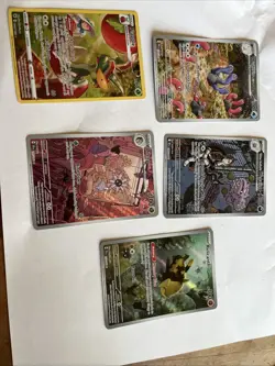 Lot Of 5 Pokemon TCG Set HOLO Rare Cards Assortment Collection IR FA - Image 1