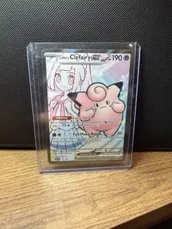Lillie's Clefairy ex 195 Sv: Scarlet & Violet Promo Cards Holo - Image 1