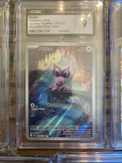 Pokemon Lot Of 9 CGC Graded Cards Pikachu Ho-Oh Maushold etc. - Image 4
