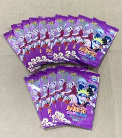 Pack Of 15, Anime NARUTO Ninja CCG Trading Card Booster Packs Tier 2 New Sealed - Image 1