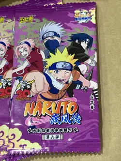 Pack Of 15, Anime NARUTO Ninja CCG Trading Card Booster Packs Tier 2 New Sealed - Image 2