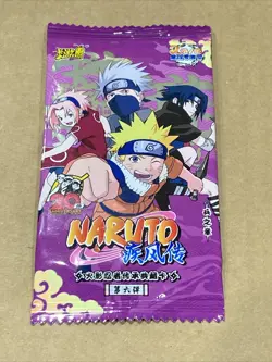Pack Of 15, Anime NARUTO Ninja CCG Trading Card Booster Packs Tier 2 New Sealed - Image 5