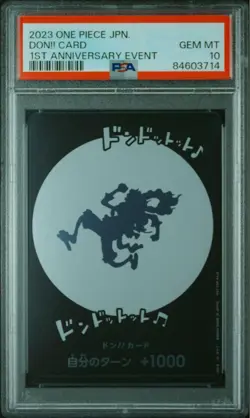 Nikadon Don PSA 10 One Piece Card Game Promo Collectible Card Real Graded - Image 1