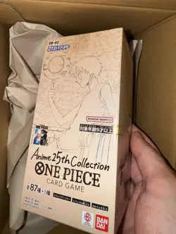 One Piece 25th Collection Anime Booster Box with Tape Unopened Card Game - Image 1