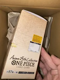 One Piece 25th Collection Anime Booster Box with Tape Unopened Card Game - Image 2
