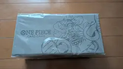 One Piece Card Game Official Storage Box Monkey D. Luffy Gray Unused - Image 1
