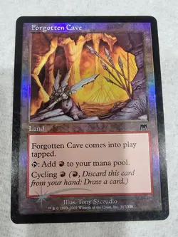 Magic the Gathering: Forgotten Cave Onslaught Foil - No curling - Image 1