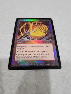 Magic the Gathering: Forgotten Cave Onslaught Foil - No curling - Image 3