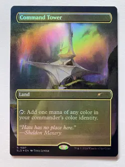 Command Tower (1697) *FOIL* SECRET LAIR: Sheldon NM/MT MTG Combined Shipping - Image 1