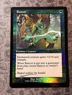MTG: Rancor, RETRO FOIL, Regular, Common, Urza's Legacy - Image 1