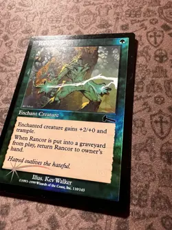 MTG: Rancor, RETRO FOIL, Regular, Common, Urza's Legacy - Image 3