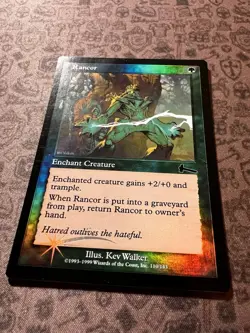 MTG: Rancor, RETRO FOIL, Regular, Common, Urza's Legacy - Image 4