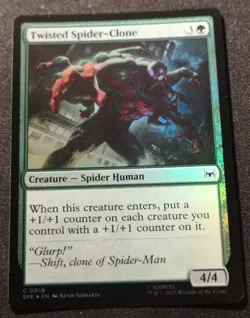Twisted Spider-Clone - Foil - SPE - MTG - EN - NM - 0019 - Image 1