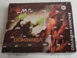 MTG Dominaria Remastered Collector Booster Display 12 Packs sealed Unopened 195166200682 - Image 1