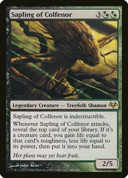 1x Sapling of Colfenor - NM English MTG - Eventide - Image 1