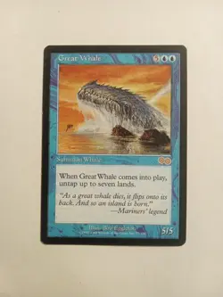Great Whale Urza's Saga Magic the Gathering x - Image 1