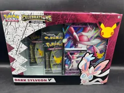 Pokemon Dark Sylveon V Celebrations Collection Box 4 Booster Packs NEW SEALED 820650851773 - Image 1