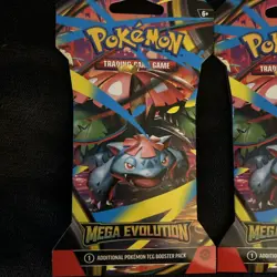 🔥10 Sealed Pokemon TCG Mega Evolution Booster Packs - Factory Sealed New🔥 - Image 2
