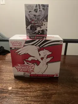 Pokemon White Flare SEALED Elite Trainer Box ETB & White Flare Booster Box - Image 1