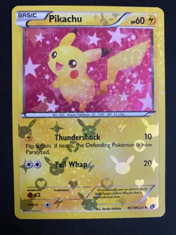 Pikachu RC7/RC25 Legendary Treasures: Radiant Collection Holo - Image 1