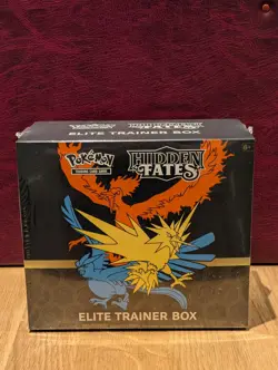 Pokemon TCG Hidden Fates Elite Trainer Box NEW SEALED booster box 10 packs - Image 3