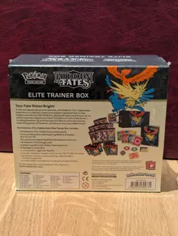 Pokemon TCG Hidden Fates Elite Trainer Box NEW SEALED booster box 10 packs - Image 5