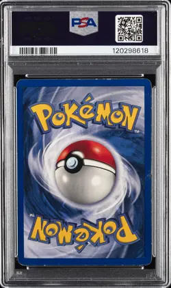 1999 POKEMON BASE SET SHADOWLESS-MISSING ATTACK #12 NINETALES-HOLO PSA 4 - Image 2