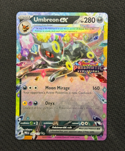 Umbreon ex Stamped 060/131 Prismatic Evolutions Pokemon English Near Mint - Image 1