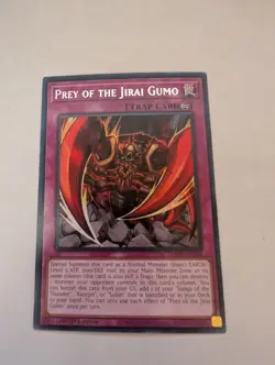 Yugioh! Prey of the Jirai Gumo - MAZE-EN010 - Rare - 1st Edition Near Mint - Image 1