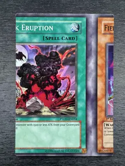 YuGiOh! Dark Eruption PTDN-EN054 - Error Misprint Miscut 1st Edition LP - Image 2
