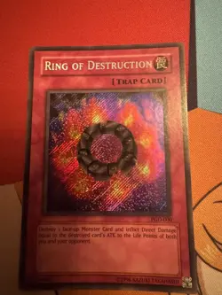 Yu-Gi-Oh! - Ring of Destruction 2003 PGD-000 Secret Rare Unlimited NM - Image 1