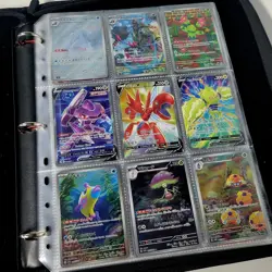 Huge Binder Collection Lot of 170+ Pokemon Cards Mixed EX SV Holo Full Art LP/NM - Image 1