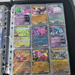 Huge Binder Collection Lot of 170+ Pokemon Cards Mixed EX SV Holo Full Art LP/NM - Image 3