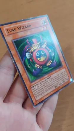 Time Wizard SDJ-015 YuGiOh Card (LP) - Image 4