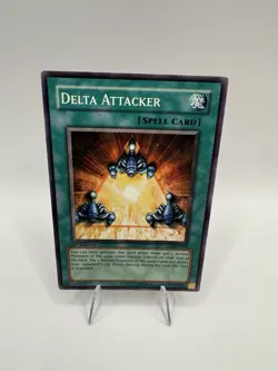 Yu-Gi-Oh! Delta Attacker 1st Edition Common Spell Card AST-096 NM/LP Yugioh TCG - Image 1